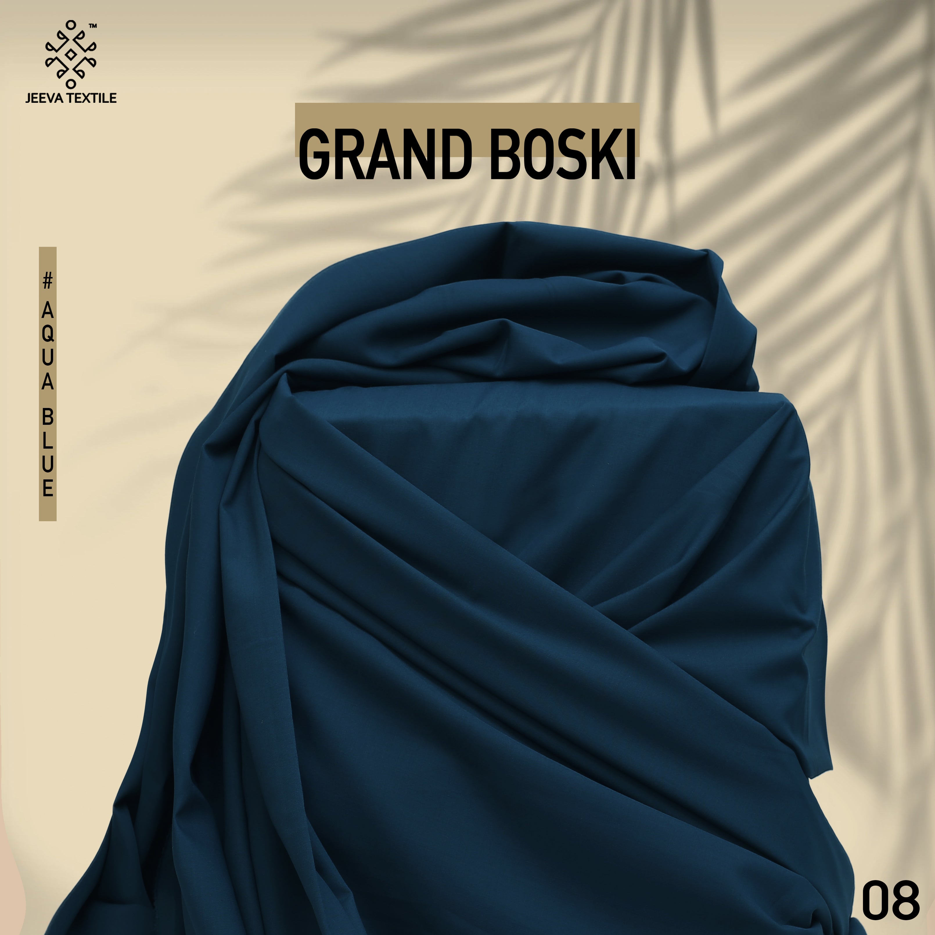 Grand Boski - Premium Poly Viscose Boski Blend