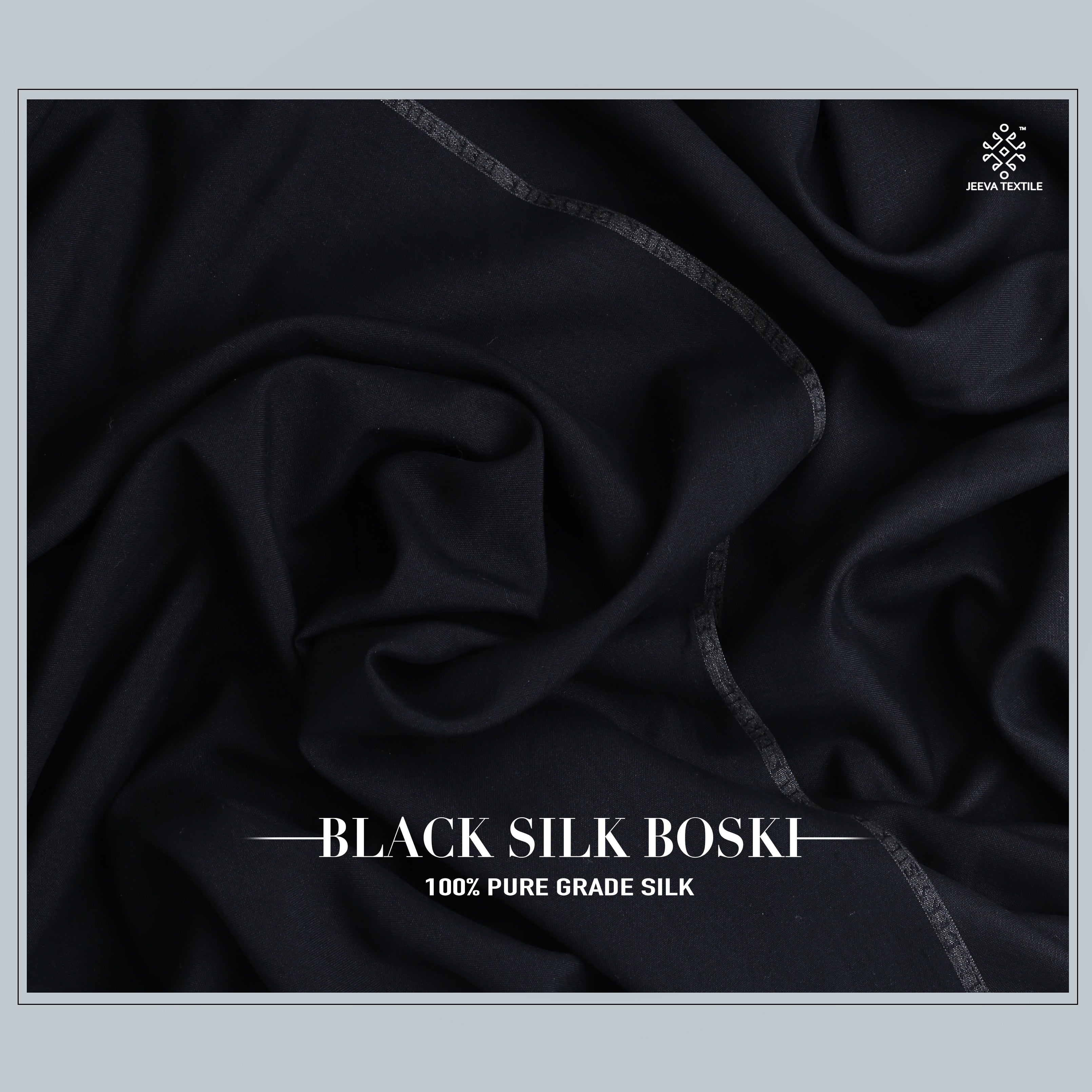 Twelve  Pound Silk Black Boski